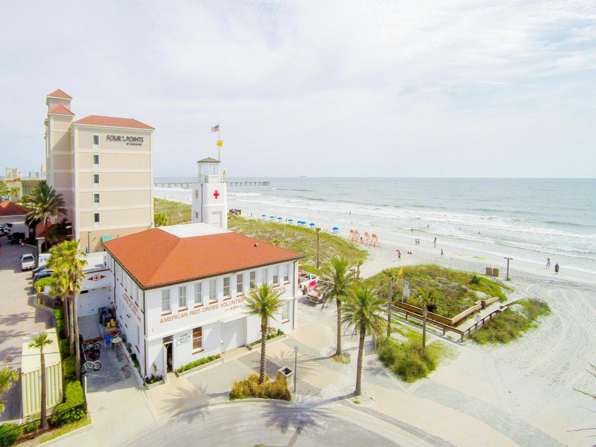 Jacksonville Sea Spray 2B, 1 Bedroom, Beachfront, Sleeps 2 Jacksonville Beach Exterior photo